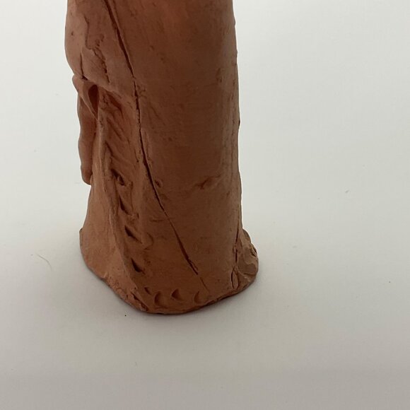 Vintage Handcrafted Art Terracotta Clay Mother & Child Figurine Sculpture*Read - Picture 12 of 15